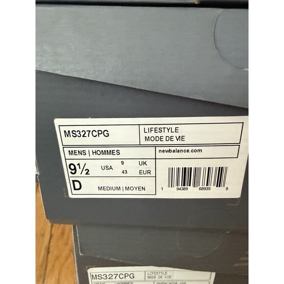 New Balance 327 Black MS327CPG main image 5